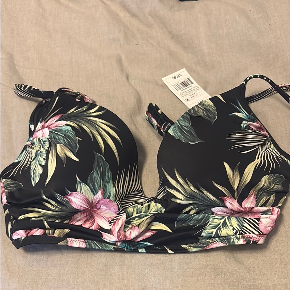 Shade and Shore Floral Bikini Top